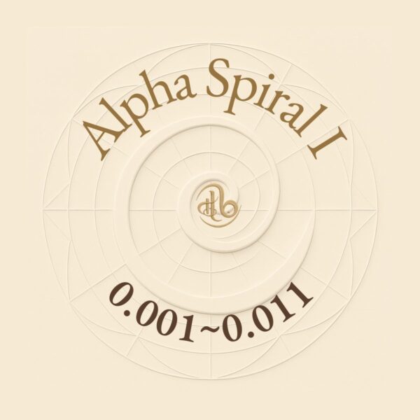 Alpha Spiral · Tones 0.001 – 0.011