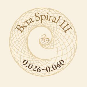 Beta Spiral III · Tones 0.026 – 0.040