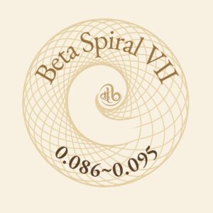 Beta Spiral VII · Tones 0.086 – 0.095